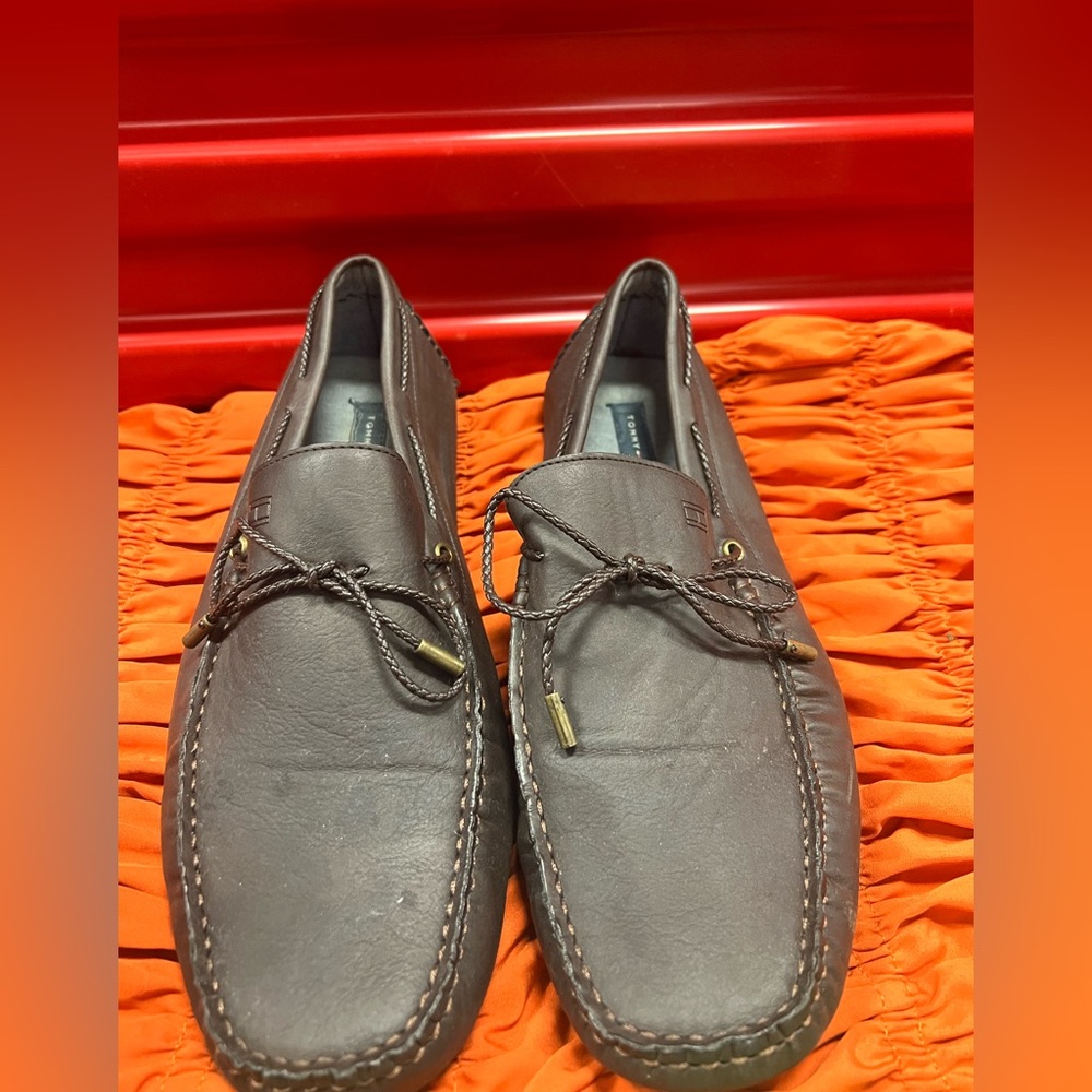 Brown Tommy Hilfiger Loafers Men 10.5